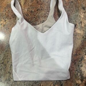 lululemon athletica White Tank Top